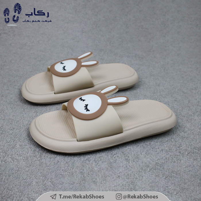 خرید دمپایی دخترانه عمده مدل خرگوشی