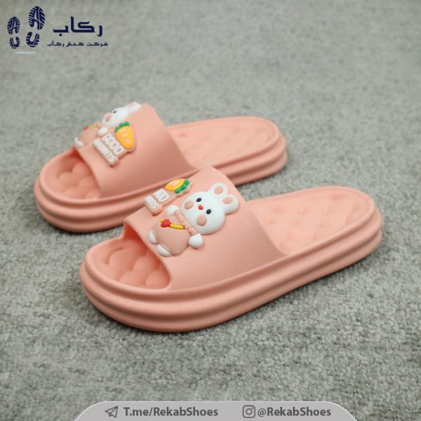 خرید دمپایی دخترانه فانتزی مدل رابیتز