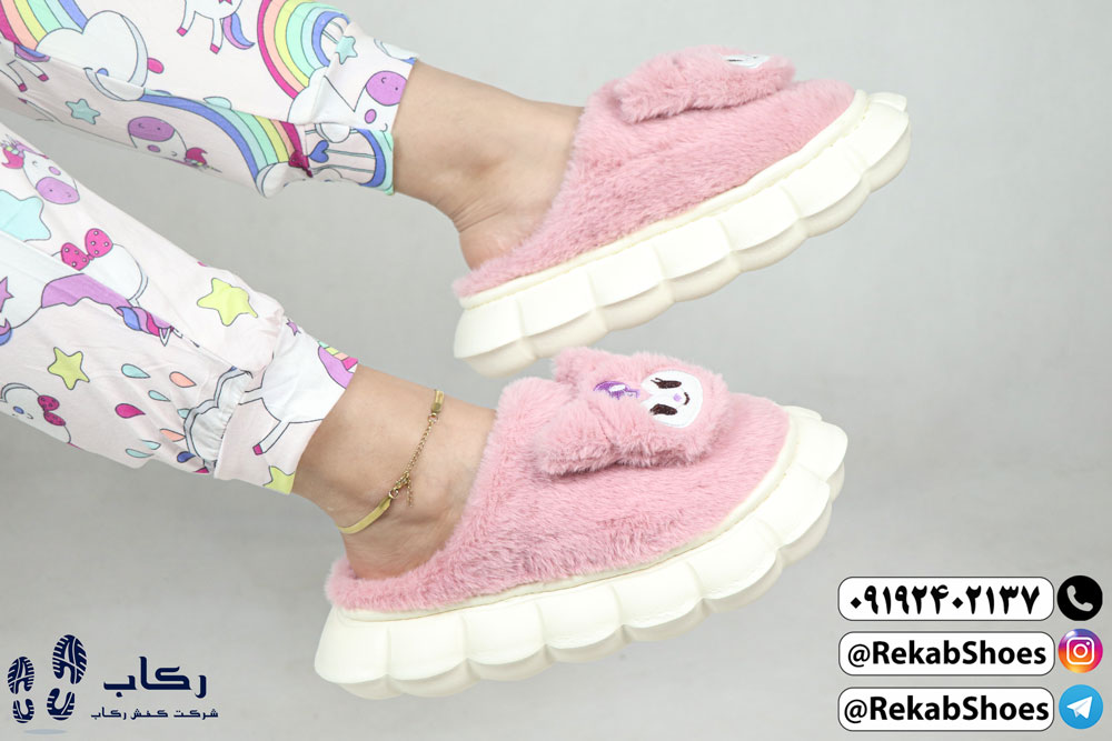 دمپایی پولیشی زنانه مدل اوزاکا کرومی