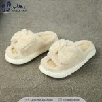 خرید دمپایی پولیشی زنانه مدل پاپیون بهار