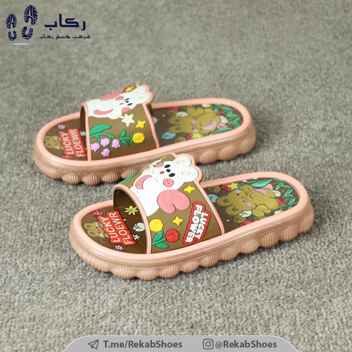 خرید دمپایی روفرشی بچگانه مدل لوکی