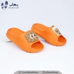 خرید دمپایی روفرشی دخترانه مدل بیسکوئیتی