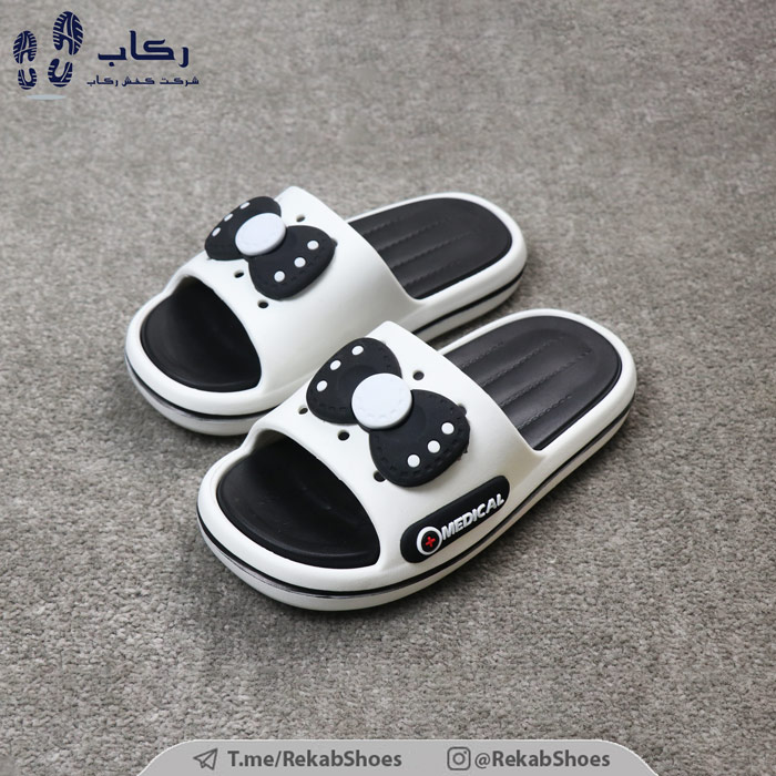 فروش عمده دمپایی زنانه مدل نازنین پاپیون