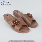 دمپایی ارزان زنانه مدل گلرخ پلاستیکی