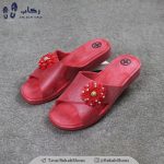 قیمت عمده دمپایی زنانه مدل گلرخ پلاستیکی