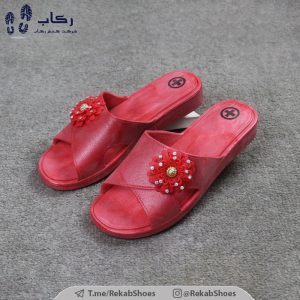 قیمت عمده دمپایی زنانه مدل گلرخ پلاستیکی