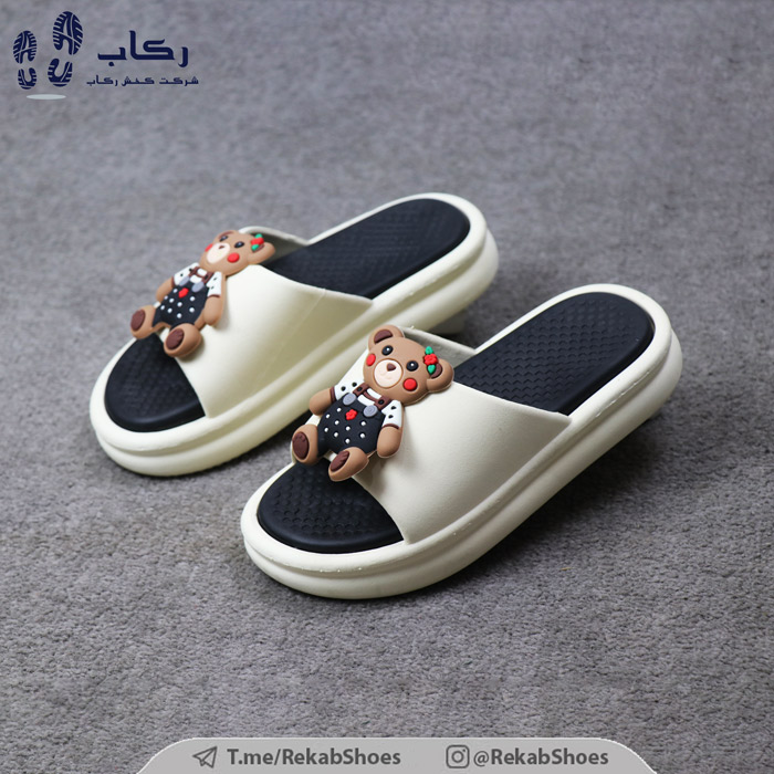 خرید دمپایی زنانه مدل نادیا خرسی خرید دمپایی زنانه مدل نادیا خرسی