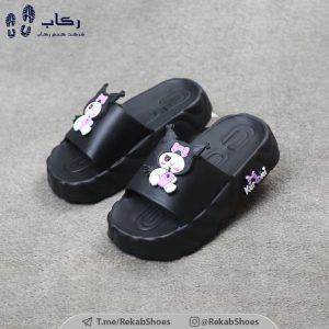 قیمت عمده دمپایی پلاستیکی مدل آلیس کرومی