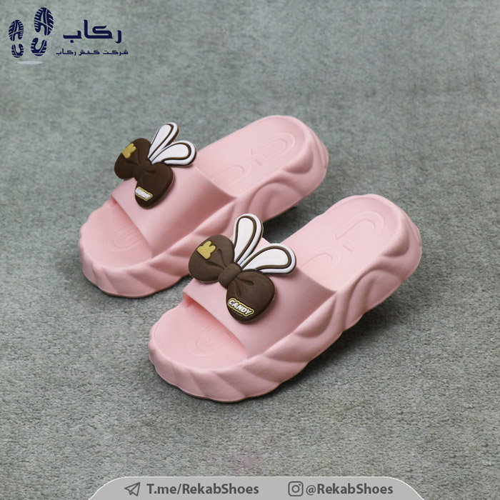 خرید دمپایی زنانه فانتزی مدل آلیسا پاپیون