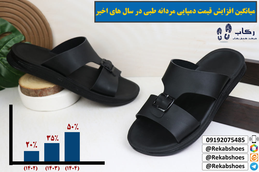 قیمت دمپایی مردانه طبی
