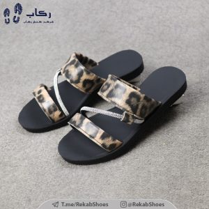قیمت دمپایی عمده مدل نورا پلنگی