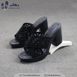 خرید دمپایی مجلسی مدل آلا ضربدری
