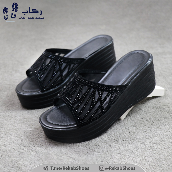 خرید دمپایی زنانه مجلسی مدل کد 1800 درختی