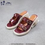 دمپایی مجلسی زنانه پاشنه دار مدل هانا پاشنه دار