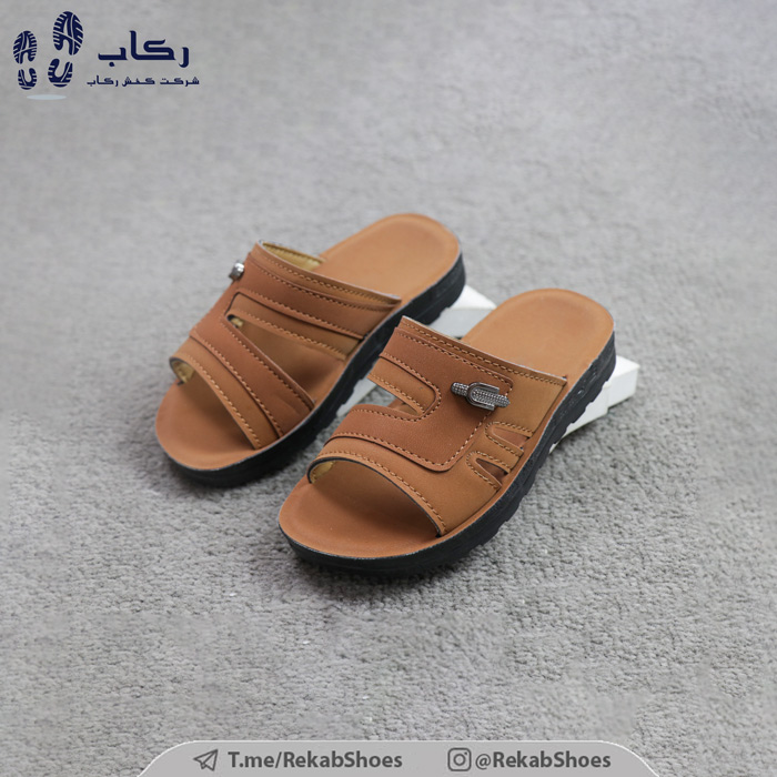 خرید دمپایی بچگانه پسرانه مدل کیان طبی
